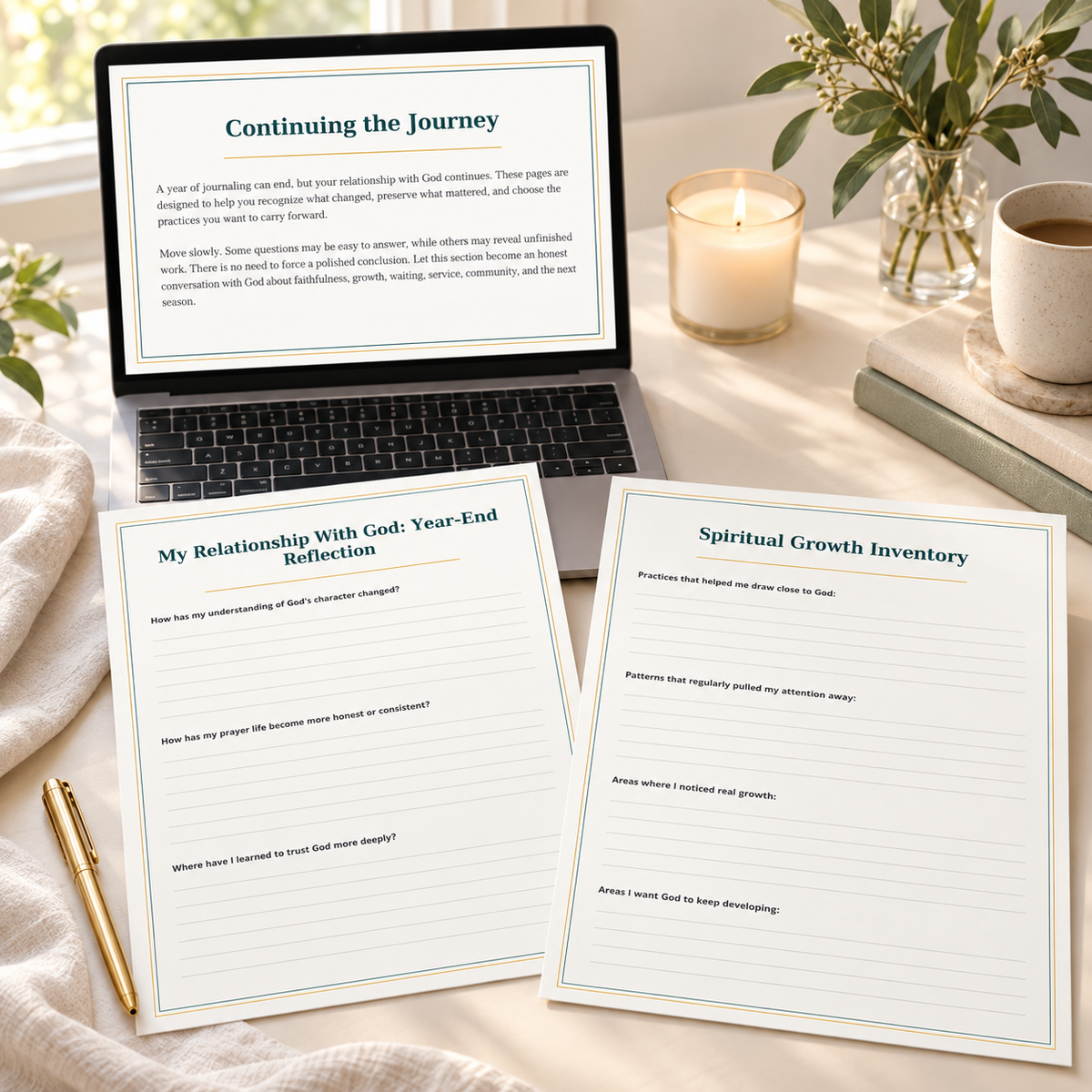 Strengthening My Relationship with God Worksheet Pack