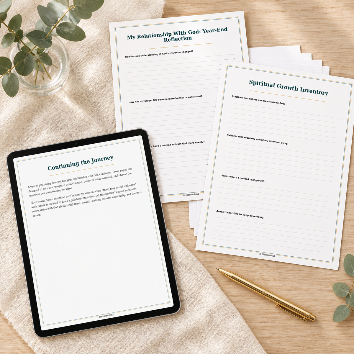 Strengthening My Relationship with God Worksheet Pack